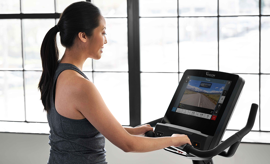 Vision U600E Upright Bike - Image 4